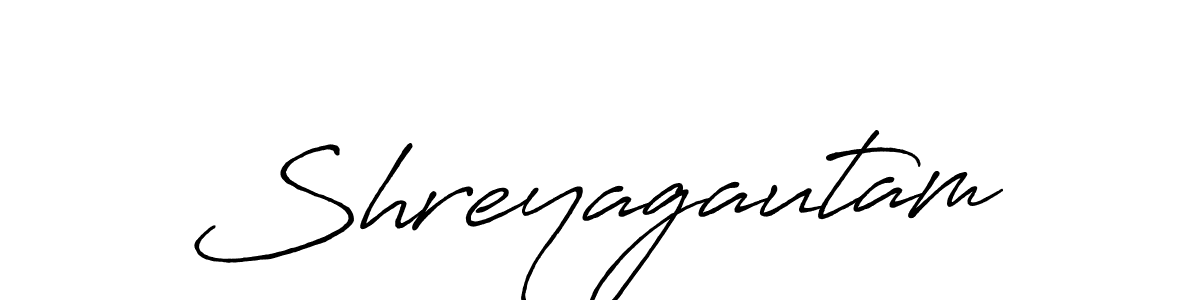 The best way (Antro_Vectra_Bolder) to make a short signature is to pick only two or three words in your name. The name Shreyagautam include a total of six letters. For converting this name. Shreyagautam signature style 7 images and pictures png