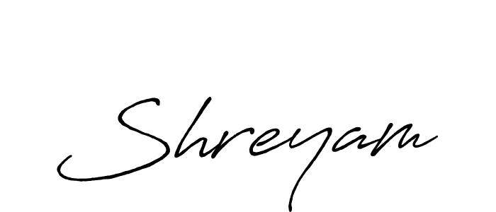 Similarly Antro_Vectra_Bolder is the best handwritten signature design. Signature creator online .You can use it as an online autograph creator for name Shreyam. Shreyam signature style 7 images and pictures png