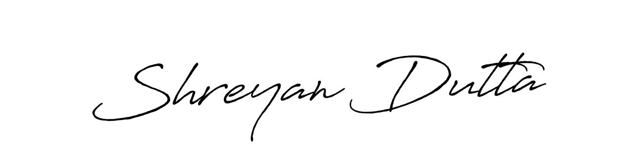 Use a signature maker to create a handwritten signature online. With this signature software, you can design (Antro_Vectra_Bolder) your own signature for name Shreyan Dutta. Shreyan Dutta signature style 7 images and pictures png