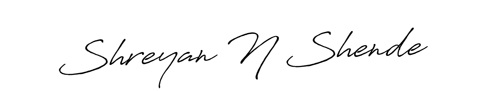 Here are the top 10 professional signature styles for the name Shreyan N Shende. These are the best autograph styles you can use for your name. Shreyan N Shende signature style 7 images and pictures png