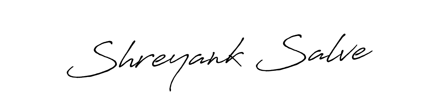Similarly Antro_Vectra_Bolder is the best handwritten signature design. Signature creator online .You can use it as an online autograph creator for name Shreyank Salve. Shreyank Salve signature style 7 images and pictures png