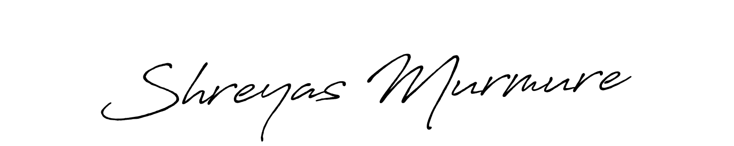 Make a short Shreyas Murmure signature style. Manage your documents anywhere anytime using Antro_Vectra_Bolder. Create and add eSignatures, submit forms, share and send files easily. Shreyas Murmure signature style 7 images and pictures png