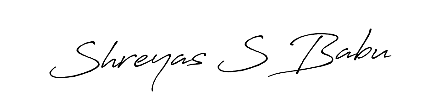 Once you've used our free online signature maker to create your best signature Antro_Vectra_Bolder style, it's time to enjoy all of the benefits that Shreyas S Babu name signing documents. Shreyas S Babu signature style 7 images and pictures png