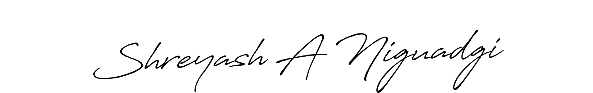 You can use this online signature creator to create a handwritten signature for the name Shreyash A Niguadgi. This is the best online autograph maker. Shreyash A Niguadgi signature style 7 images and pictures png