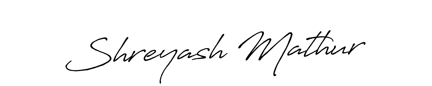 This is the best signature style for the Shreyash Mathur name. Also you like these signature font (Antro_Vectra_Bolder). Mix name signature. Shreyash Mathur signature style 7 images and pictures png