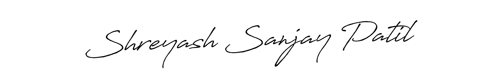 How to Draw Shreyash Sanjay Patil signature style? Antro_Vectra_Bolder is a latest design signature styles for name Shreyash Sanjay Patil. Shreyash Sanjay Patil signature style 7 images and pictures png