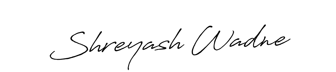 if you are searching for the best signature style for your name Shreyash Wadne. so please give up your signature search. here we have designed multiple signature styles  using Antro_Vectra_Bolder. Shreyash Wadne signature style 7 images and pictures png