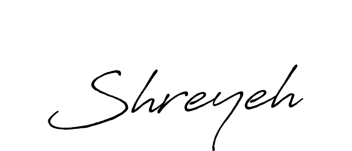 Make a beautiful signature design for name Shreyeh. Use this online signature maker to create a handwritten signature for free. Shreyeh signature style 7 images and pictures png