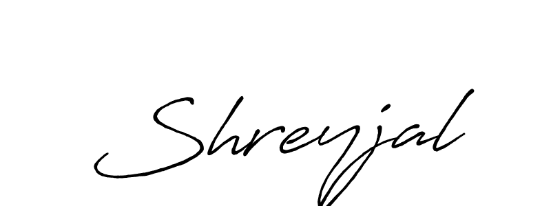 Design your own signature with our free online signature maker. With this signature software, you can create a handwritten (Antro_Vectra_Bolder) signature for name Shreyjal. Shreyjal signature style 7 images and pictures png