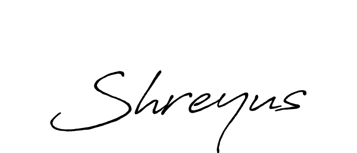 Similarly Antro_Vectra_Bolder is the best handwritten signature design. Signature creator online .You can use it as an online autograph creator for name Shreyus. Shreyus signature style 7 images and pictures png