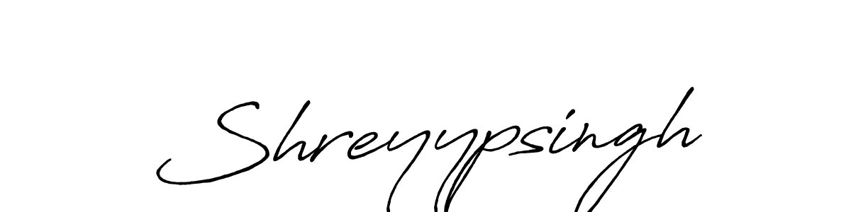 How to Draw Shreyypsingh signature style? Antro_Vectra_Bolder is a latest design signature styles for name Shreyypsingh. Shreyypsingh signature style 7 images and pictures png