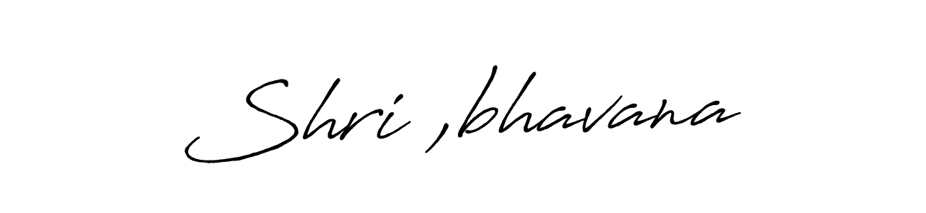 It looks lik you need a new signature style for name Shri ,bhavana. Design unique handwritten (Antro_Vectra_Bolder) signature with our free signature maker in just a few clicks. Shri ,bhavana signature style 7 images and pictures png