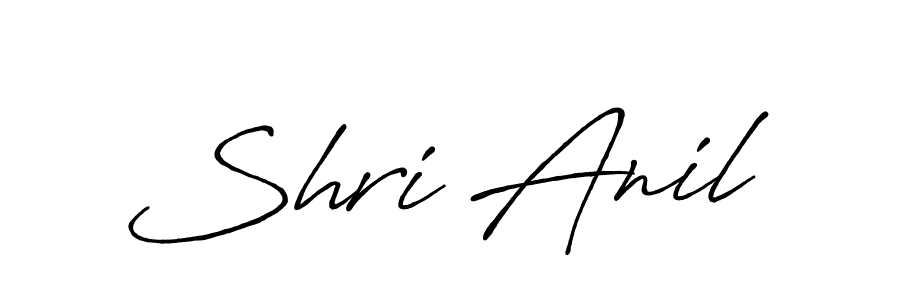 How to make Shri Anil signature? Antro_Vectra_Bolder is a professional autograph style. Create handwritten signature for Shri Anil name. Shri Anil signature style 7 images and pictures png