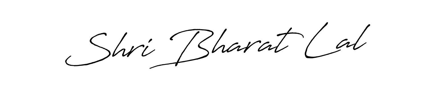 Make a beautiful signature design for name Shri Bharat Lal. With this signature (Antro_Vectra_Bolder) style, you can create a handwritten signature for free. Shri Bharat Lal signature style 7 images and pictures png