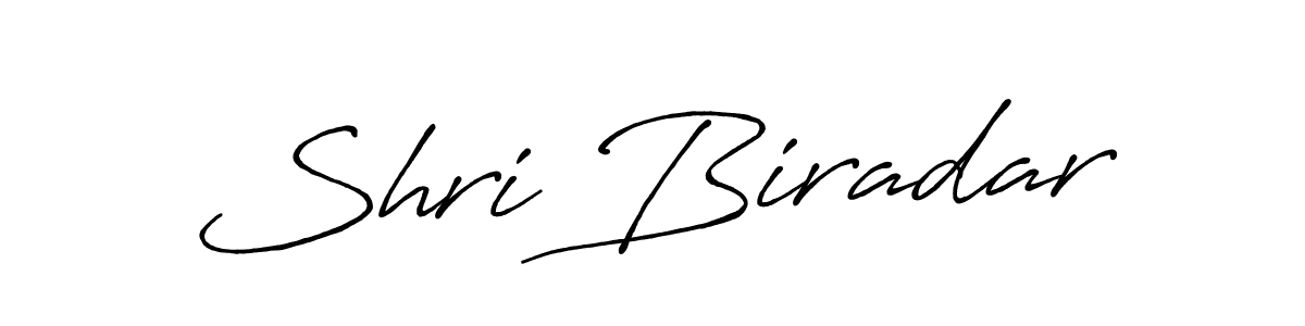 How to make Shri Biradar signature? Antro_Vectra_Bolder is a professional autograph style. Create handwritten signature for Shri Biradar name. Shri Biradar signature style 7 images and pictures png