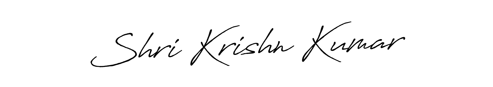 Also You can easily find your signature by using the search form. We will create Shri Krishn Kumar name handwritten signature images for you free of cost using Antro_Vectra_Bolder sign style. Shri Krishn Kumar signature style 7 images and pictures png