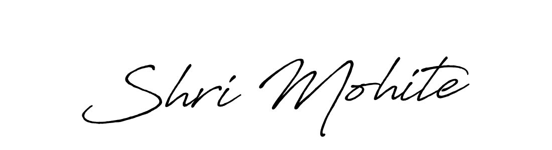 Shri Mohite stylish signature style. Best Handwritten Sign (Antro_Vectra_Bolder) for my name. Handwritten Signature Collection Ideas for my name Shri Mohite. Shri Mohite signature style 7 images and pictures png