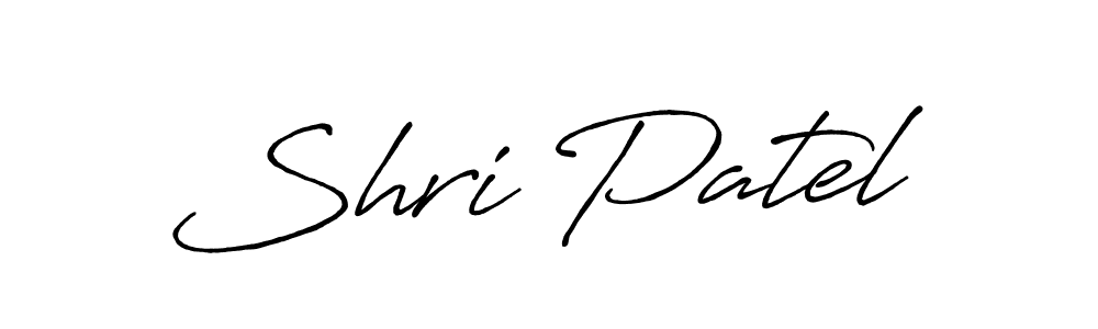 How to make Shri Patel signature? Antro_Vectra_Bolder is a professional autograph style. Create handwritten signature for Shri Patel name. Shri Patel signature style 7 images and pictures png