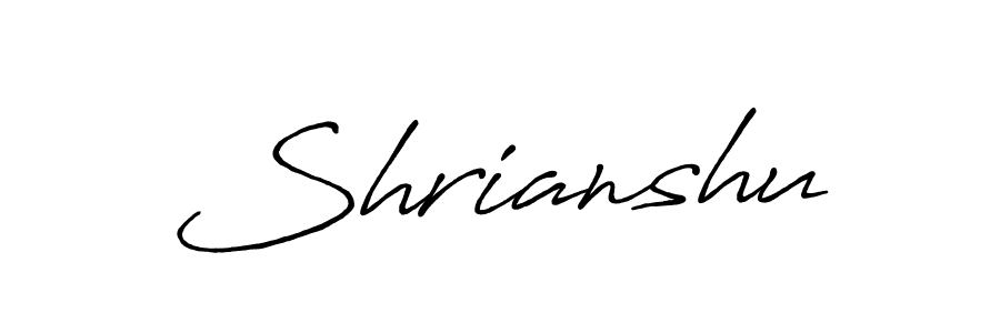 Antro_Vectra_Bolder is a professional signature style that is perfect for those who want to add a touch of class to their signature. It is also a great choice for those who want to make their signature more unique. Get Shrianshu name to fancy signature for free. Shrianshu signature style 7 images and pictures png