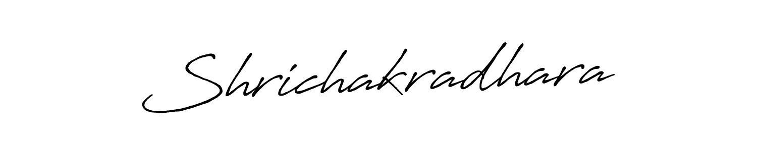 You can use this online signature creator to create a handwritten signature for the name Shrichakradhara. This is the best online autograph maker. Shrichakradhara signature style 7 images and pictures png