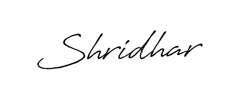 You should practise on your own different ways (Antro_Vectra_Bolder) to write your name (Shridhar) in signature. don't let someone else do it for you. Shridhar signature style 7 images and pictures png