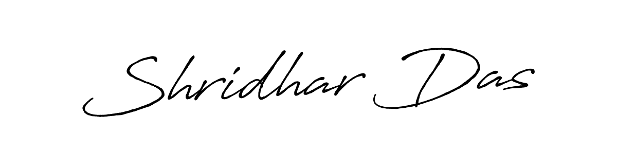 Also we have Shridhar Das name is the best signature style. Create professional handwritten signature collection using Antro_Vectra_Bolder autograph style. Shridhar Das signature style 7 images and pictures png