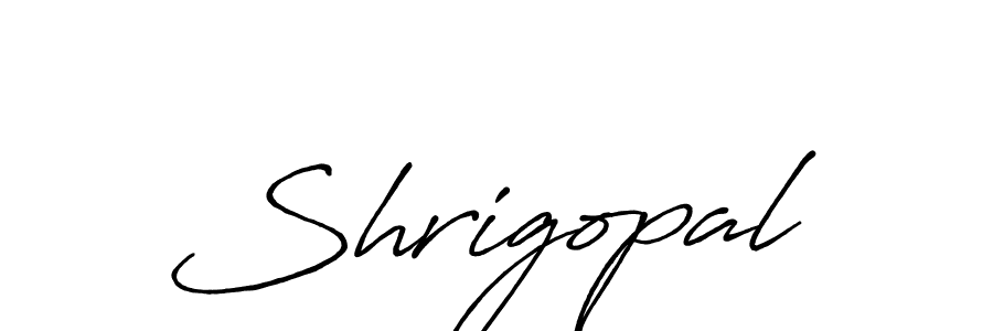 The best way (Antro_Vectra_Bolder) to make a short signature is to pick only two or three words in your name. The name Shrigopal include a total of six letters. For converting this name. Shrigopal signature style 7 images and pictures png