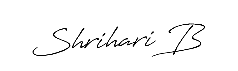 Here are the top 10 professional signature styles for the name Shrihari B. These are the best autograph styles you can use for your name. Shrihari B signature style 7 images and pictures png