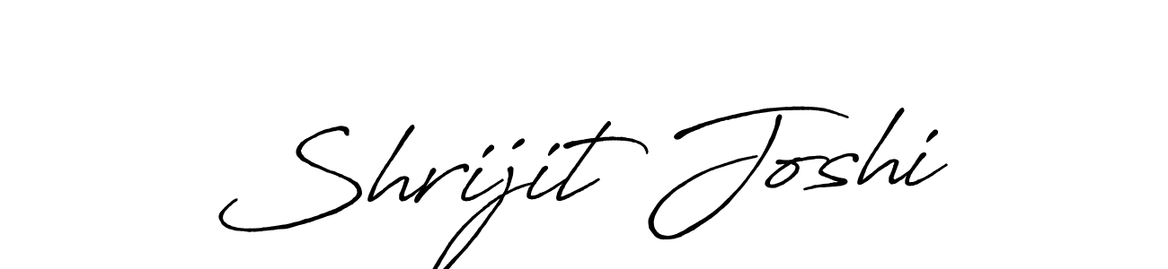 Antro_Vectra_Bolder is a professional signature style that is perfect for those who want to add a touch of class to their signature. It is also a great choice for those who want to make their signature more unique. Get Shrijit Joshi name to fancy signature for free. Shrijit Joshi signature style 7 images and pictures png