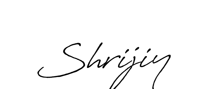 Also we have Shrijiy name is the best signature style. Create professional handwritten signature collection using Antro_Vectra_Bolder autograph style. Shrijiy signature style 7 images and pictures png