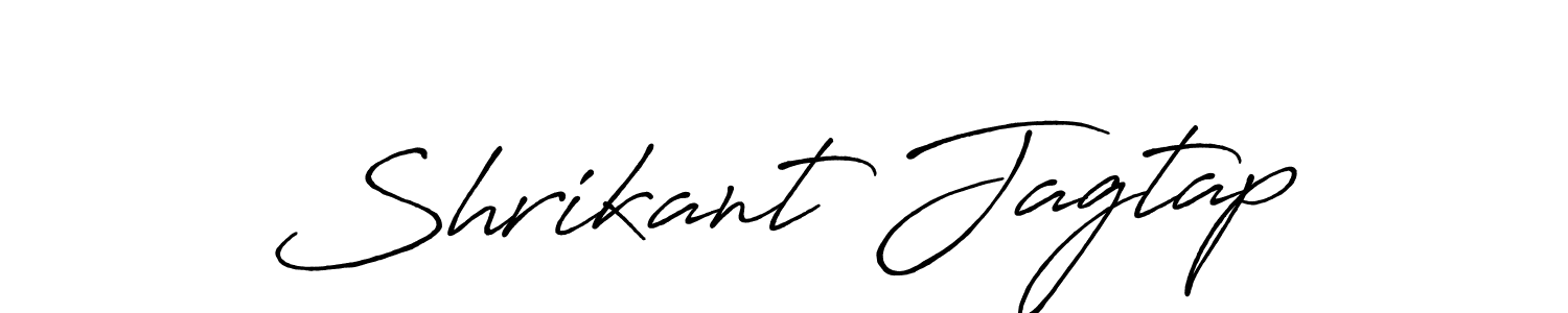 Make a short Shrikant Jagtap signature style. Manage your documents anywhere anytime using Antro_Vectra_Bolder. Create and add eSignatures, submit forms, share and send files easily. Shrikant Jagtap signature style 7 images and pictures png