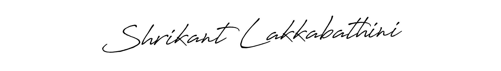 You can use this online signature creator to create a handwritten signature for the name Shrikant Lakkabathini. This is the best online autograph maker. Shrikant Lakkabathini signature style 7 images and pictures png