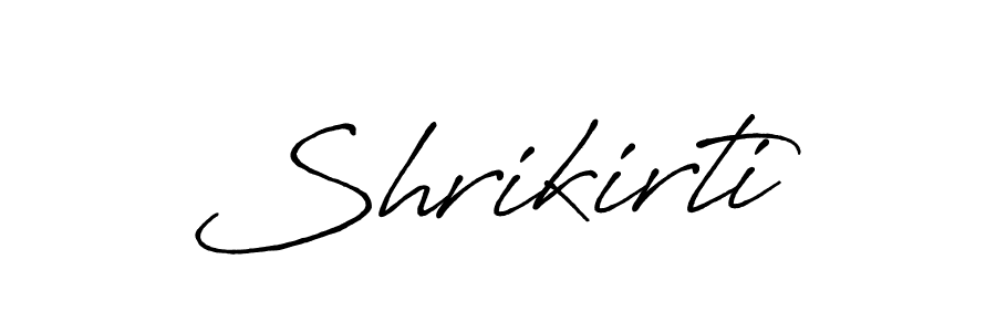 Also we have Shrikirti name is the best signature style. Create professional handwritten signature collection using Antro_Vectra_Bolder autograph style. Shrikirti signature style 7 images and pictures png