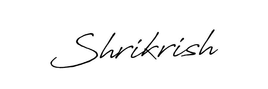 Make a beautiful signature design for name Shrikrish. Use this online signature maker to create a handwritten signature for free. Shrikrish signature style 7 images and pictures png