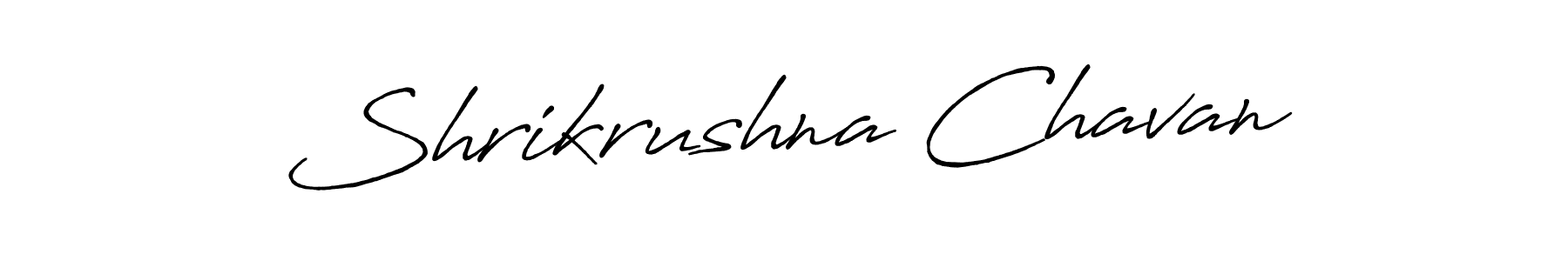 Make a short Shrikrushna Chavan signature style. Manage your documents anywhere anytime using Antro_Vectra_Bolder. Create and add eSignatures, submit forms, share and send files easily. Shrikrushna Chavan signature style 7 images and pictures png