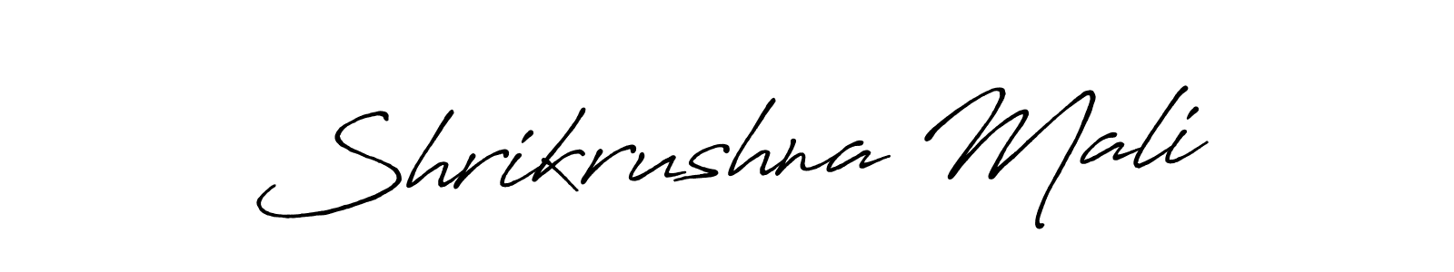 You can use this online signature creator to create a handwritten signature for the name Shrikrushna Mali. This is the best online autograph maker. Shrikrushna Mali signature style 7 images and pictures png