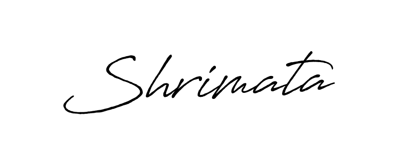 Also we have Shrimata name is the best signature style. Create professional handwritten signature collection using Antro_Vectra_Bolder autograph style. Shrimata signature style 7 images and pictures png