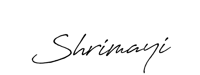You should practise on your own different ways (Antro_Vectra_Bolder) to write your name (Shrimayi) in signature. don't let someone else do it for you. Shrimayi signature style 7 images and pictures png