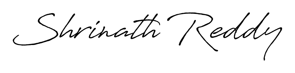 The Antro_Vectra_Bolder typeface gives name Shrinath Reddy a refined look. Suitable for certificates, diplomas, and official verification. Shrinath Reddy signature style 7 images and pictures png