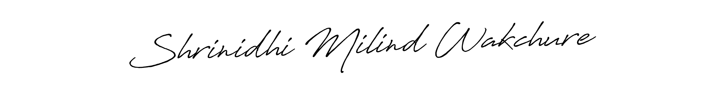 This is the best signature style for the Shrinidhi Milind Wakchure name. Also you like these signature font (Antro_Vectra_Bolder). Mix name signature. Shrinidhi Milind Wakchure signature style 7 images and pictures png