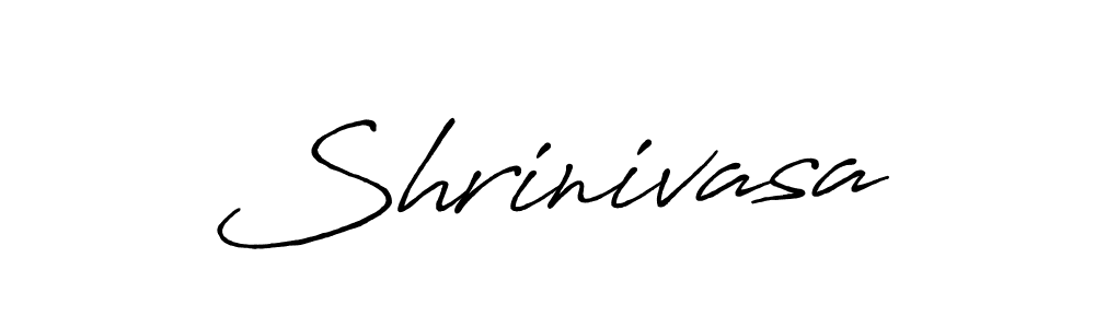 Design your own signature with our free online signature maker. With this signature software, you can create a handwritten (Antro_Vectra_Bolder) signature for name Shrinivasa. Shrinivasa signature style 7 images and pictures png