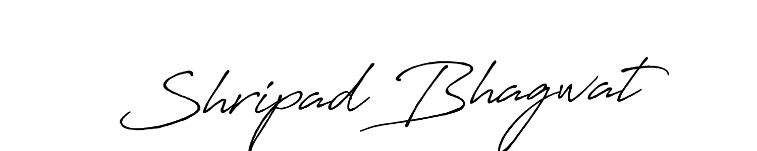 How to make Shripad Bhagwat signature? Antro_Vectra_Bolder is a professional autograph style. Create handwritten signature for Shripad Bhagwat name. Shripad Bhagwat signature style 7 images and pictures png