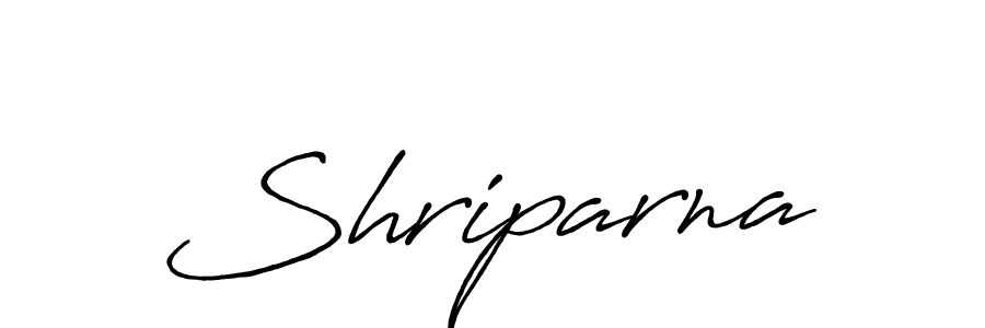 Also we have Shriparna name is the best signature style. Create professional handwritten signature collection using Antro_Vectra_Bolder autograph style. Shriparna signature style 7 images and pictures png