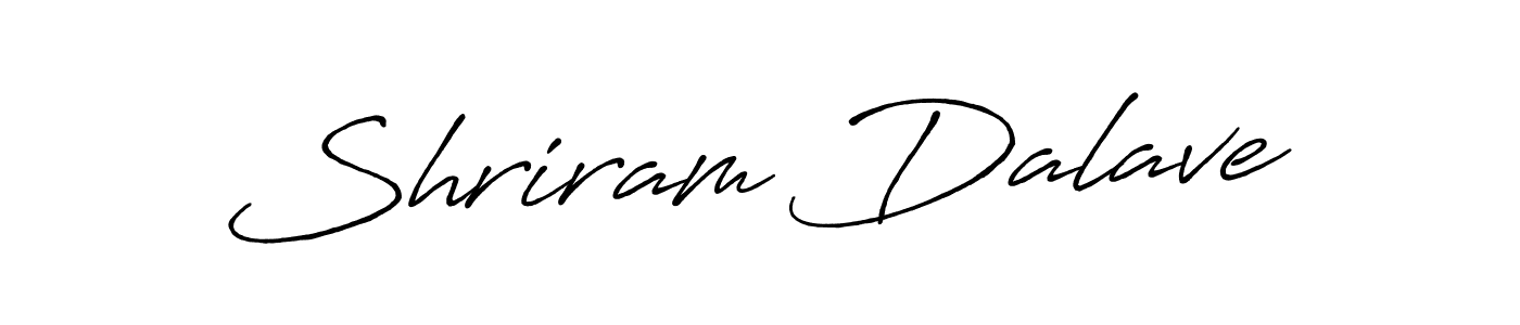 How to make Shriram Dalave signature? Antro_Vectra_Bolder is a professional autograph style. Create handwritten signature for Shriram Dalave name. Shriram Dalave signature style 7 images and pictures png