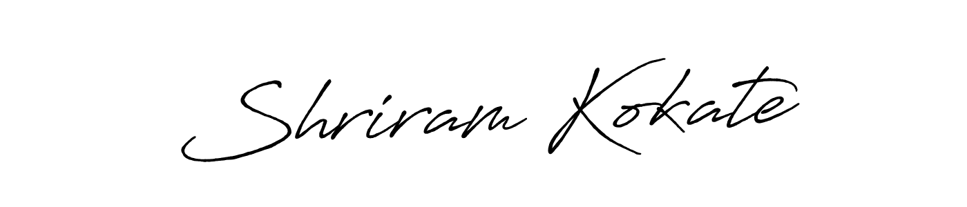 How to Draw Shriram Kokate signature style? Antro_Vectra_Bolder is a latest design signature styles for name Shriram Kokate. Shriram Kokate signature style 7 images and pictures png