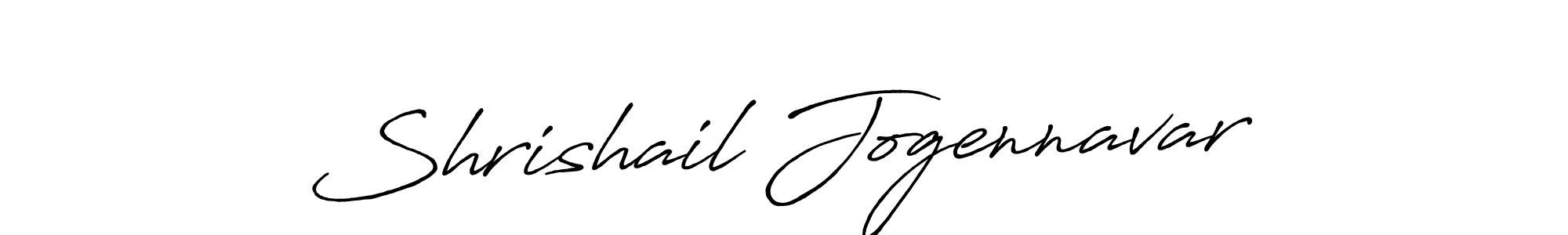 Create a beautiful signature design for name Shrishail Jogennavar. With this signature (Antro_Vectra_Bolder) fonts, you can make a handwritten signature for free. Shrishail Jogennavar signature style 7 images and pictures png