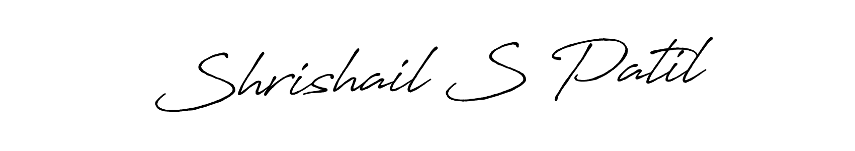 if you are searching for the best signature style for your name Shrishail S Patil. so please give up your signature search. here we have designed multiple signature styles  using Antro_Vectra_Bolder. Shrishail S Patil signature style 7 images and pictures png