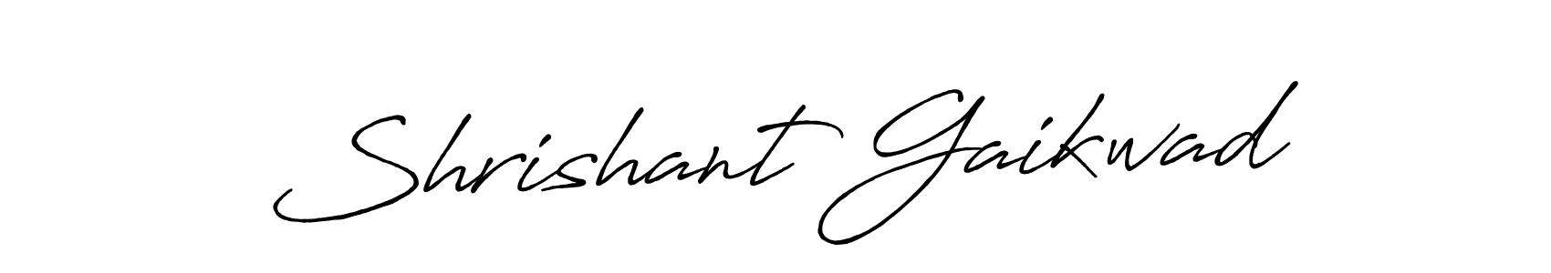 Antro_Vectra_Bolder is a professional signature style that is perfect for those who want to add a touch of class to their signature. It is also a great choice for those who want to make their signature more unique. Get Shrishant Gaikwad name to fancy signature for free. Shrishant Gaikwad signature style 7 images and pictures png