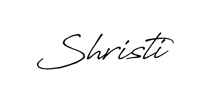 The best way (Antro_Vectra_Bolder) to make a short signature is to pick only two or three words in your name. The name Shristi include a total of six letters. For converting this name. Shristi signature style 7 images and pictures png