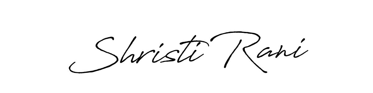 Check out images of Autograph of Shristi Rani name. Actor Shristi Rani Signature Style. Antro_Vectra_Bolder is a professional sign style online. Shristi Rani signature style 7 images and pictures png